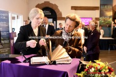 Her Royal Highness the Princess Royal visits the Isle of Man on Thursday, October 17 2024 -