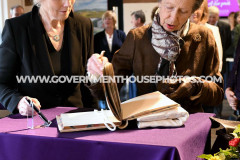 Her Royal Highness the Princess Royal visits the Isle of Man on Thursday, October 17 2024 -