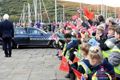 Her Royal Highness the Princess Royal visits the Isle of Man on Thursday, October 17 2024 -