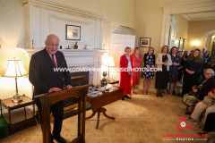 Reception for the 110th Anniversary of Girl Guiding & the 75th Anniversary of the Trefoil Guild, Government House, Douglas, Isle of Man. Photo by Callum Staley (CJS Photography)