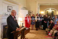 Reception for the 110th Anniversary of Girl Guiding & the 75th Anniversary of the Trefoil Guild, Government House, Douglas, Isle of Man. Photo by Callum Staley (CJS Photography)