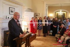 Reception for the 110th Anniversary of Girl Guiding & the 75th Anniversary of the Trefoil Guild, Government House, Douglas, Isle of Man. Photo by Callum Staley (CJS Photography)
