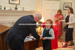 Reception for the 110th Anniversary of Girl Guiding & the 75th Anniversary of the Trefoil Guild, Government House, Douglas, Isle of Man. Photo by Callum Staley (CJS Photography)