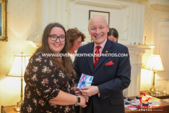 Reception for the 110th Anniversary of Girl Guiding & the 75th Anniversary of the Trefoil Guild, Government House, Douglas, Isle of Man. Photo by Callum Staley (CJS Photography)