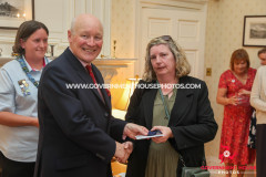 Reception for the 110th Anniversary of Girl Guiding & the 75th Anniversary of the Trefoil Guild, Government House, Douglas, Isle of Man. Photo by Callum Staley (CJS Photography)
