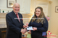 Reception for the 110th Anniversary of Girl Guiding & the 75th Anniversary of the Trefoil Guild, Government House, Douglas, Isle of Man. Photo by Callum Staley (CJS Photography)