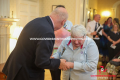Reception for the 110th Anniversary of Girl Guiding & the 75th Anniversary of the Trefoil Guild, Government House, Douglas, Isle of Man. Photo by Callum Staley (CJS Photography)