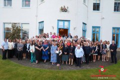 Reception for the 110th Anniversary of Girl Guiding & the 75th Anniversary of the Trefoil Guild, Government House, Douglas, Isle of Man. Photo by Callum Staley (CJS Photography)