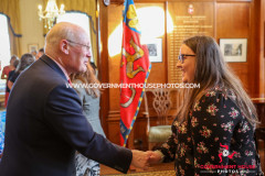 24/04/2025: Reception for the 110th Anniversary of Girl Guiding & the 75th Anniversary of the Trefoil Guild, Government House, Douglas, Isle of Man. PICTURE BY DAVE KNEEN PHOTOGRAPHY.