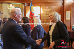 24/04/2025: Reception for the 110th Anniversary of Girl Guiding & the 75th Anniversary of the Trefoil Guild, Government House, Douglas, Isle of Man. PICTURE BY DAVE KNEEN PHOTOGRAPHY.