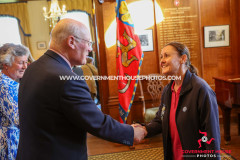 24/04/2025: Reception for the 110th Anniversary of Girl Guiding & the 75th Anniversary of the Trefoil Guild, Government House, Douglas, Isle of Man. PICTURE BY DAVE KNEEN PHOTOGRAPHY.
