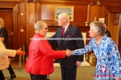 24/04/2025: Reception for the 110th Anniversary of Girl Guiding & the 75th Anniversary of the Trefoil Guild, Government House, Douglas, Isle of Man. PICTURE BY DAVE KNEEN PHOTOGRAPHY.