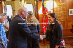 24/04/2025: Reception for the 110th Anniversary of Girl Guiding & the 75th Anniversary of the Trefoil Guild, Government House, Douglas, Isle of Man. PICTURE BY DAVE KNEEN PHOTOGRAPHY.