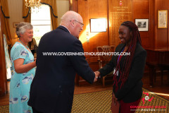 05/08/2026: Reception for the Isle of Man – St Vincent and The Grenadines Education Programme (ISEP), at Government House, Douglas, Isle of Man, PICTURE BY DAVE KNEEN/GovernmentHousePhotos.com