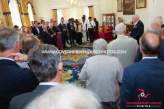 05/08/2026: Reception for the Isle of Man – St Vincent and The Grenadines Education Programme (ISEP), at Government House, Douglas, Isle of Man, PICTURE BY DAVE KNEEN/GovernmentHousePhotos.com