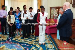 05/08/2026: Reception for the Isle of Man – St Vincent and The Grenadines Education Programme (ISEP), at Government House, Douglas, Isle of Man, PICTURE BY DAVE KNEEN/GovernmentHousePhotos.com