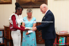 05/08/2026: Reception for the Isle of Man – St Vincent and The Grenadines Education Programme (ISEP), at Government House, Douglas, Isle of Man, PICTURE BY DAVE KNEEN/GovernmentHousePhotos.com