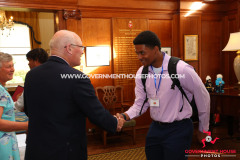 05/08/2026: Reception for the Isle of Man – St Vincent and The Grenadines Education Programme (ISEP), at Government House, Douglas, Isle of Man, PICTURE BY DAVE KNEEN/GovernmentHousePhotos.com