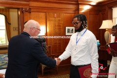 05/08/2026: Reception for the Isle of Man – St Vincent and The Grenadines Education Programme (ISEP), at Government House, Douglas, Isle of Man, PICTURE BY DAVE KNEEN/GovernmentHousePhotos.com