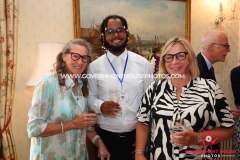 05/08/2026: Reception for the Isle of Man – St Vincent and The Grenadines Education Programme (ISEP), at Government House, Douglas, Isle of Man, PICTURE BY DAVE KNEEN/GovernmentHousePhotos.com