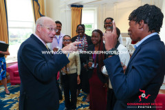 05/08/2026: Reception for the Isle of Man – St Vincent and The Grenadines Education Programme (ISEP), at Government House, Douglas, Isle of Man, PICTURE BY DAVE KNEEN/GovernmentHousePhotos.com
