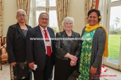 31/03/2025: Reception for the Small Branches Network of the Commonwealth Parliamentary Association, Government House, Douglas, Isle of Man. PICTURE BY DAVE KNEEN.