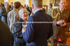 31/03/2025: Reception for the Small Branches Network of the Commonwealth Parliamentary Association, Government House, Douglas, Isle of Man. PICTURE BY DAVE KNEEN.