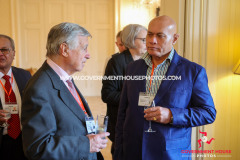 31/03/2025: Reception for the Small Branches Network of the Commonwealth Parliamentary Association, Government House, Douglas, Isle of Man. PICTURE BY DAVE KNEEN.