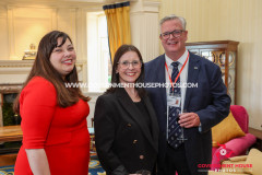 31/03/2025: Reception for the Small Branches Network of the Commonwealth Parliamentary Association, Government House, Douglas, Isle of Man. PICTURE BY DAVE KNEEN.