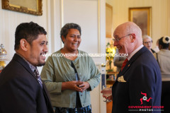 31/03/2025: Reception for the Small Branches Network of the Commonwealth Parliamentary Association, Government House, Douglas, Isle of Man. PICTURE BY DAVE KNEEN.