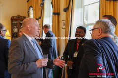 31/03/2025: Reception for the Small Branches Network of the Commonwealth Parliamentary Association, Government House, Douglas, Isle of Man. PICTURE BY DAVE KNEEN.