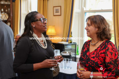 31/03/2025: Reception for the Small Branches Network of the Commonwealth Parliamentary Association, Government House, Douglas, Isle of Man. PICTURE BY DAVE KNEEN.