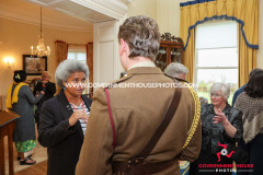 31/03/2025: Reception for the Small Branches Network of the Commonwealth Parliamentary Association, Government House, Douglas, Isle of Man. PICTURE BY DAVE KNEEN.