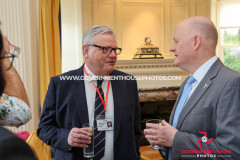 31/03/2025: Reception for the Small Branches Network of the Commonwealth Parliamentary Association, Government House, Douglas, Isle of Man. PICTURE BY DAVE KNEEN.