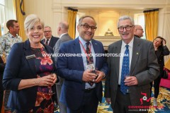 31/03/2025: Reception for the Small Branches Network of the Commonwealth Parliamentary Association, Government House, Douglas, Isle of Man. PICTURE BY DAVE KNEEN.