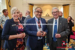 31/03/2025: Reception for the Small Branches Network of the Commonwealth Parliamentary Association, Government House, Douglas, Isle of Man. PICTURE BY DAVE KNEEN.