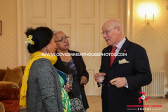 31/03/2025: Reception for the Small Branches Network of the Commonwealth Parliamentary Association, Government House, Douglas, Isle of Man. PICTURE BY DAVE KNEEN.