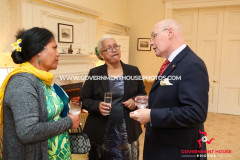 31/03/2025: Reception for the Small Branches Network of the Commonwealth Parliamentary Association, Government House, Douglas, Isle of Man. PICTURE BY DAVE KNEEN.