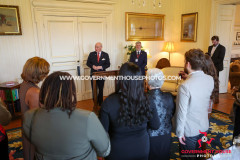 31/03/2025: Reception for the Small Branches Network of the Commonwealth Parliamentary Association, Government House, Douglas, Isle of Man. PICTURE BY DAVE KNEEN.