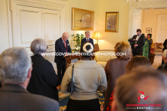 31/03/2025: Reception for the Small Branches Network of the Commonwealth Parliamentary Association, Government House, Douglas, Isle of Man. PICTURE BY DAVE KNEEN.