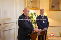31/03/2025: Reception for the Small Branches Network of the Commonwealth Parliamentary Association, Government House, Douglas, Isle of Man. PICTURE BY DAVE KNEEN.