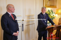 31/03/2025: Reception for the Small Branches Network of the Commonwealth Parliamentary Association, Government House, Douglas, Isle of Man. PICTURE BY DAVE KNEEN.