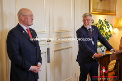 31/03/2025: Reception for the Small Branches Network of the Commonwealth Parliamentary Association, Government House, Douglas, Isle of Man. PICTURE BY DAVE KNEEN.