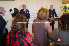 31/03/2025: Reception for the Small Branches Network of the Commonwealth Parliamentary Association, Government House, Douglas, Isle of Man. PICTURE BY DAVE KNEEN.