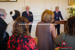31/03/2025: Reception for the Small Branches Network of the Commonwealth Parliamentary Association, Government House, Douglas, Isle of Man. PICTURE BY DAVE KNEEN.