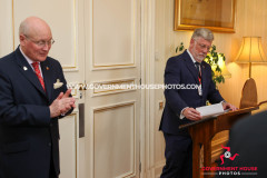 31/03/2025: Reception for the Small Branches Network of the Commonwealth Parliamentary Association, Government House, Douglas, Isle of Man. PICTURE BY DAVE KNEEN.