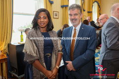 31/03/2025: Reception for the Small Branches Network of the Commonwealth Parliamentary Association, Government House, Douglas, Isle of Man. PICTURE BY DAVE KNEEN.