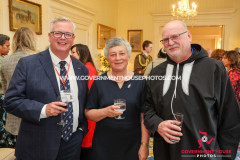 31/03/2025: Reception for the Small Branches Network of the Commonwealth Parliamentary Association, Government House, Douglas, Isle of Man. PICTURE BY DAVE KNEEN.