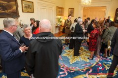 31/03/2025: Reception for the Small Branches Network of the Commonwealth Parliamentary Association, Government House, Douglas, Isle of Man. PICTURE BY DAVE KNEEN.