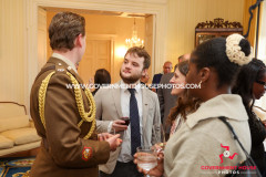 31/03/2025: Reception for the Small Branches Network of the Commonwealth Parliamentary Association, Government House, Douglas, Isle of Man. PICTURE BY DAVE KNEEN.